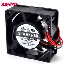 SANYO 109R0648G402 6025 6cm 60mm 48V 0.07A 냉각 팬 60*60*25mm, 한개옵션0