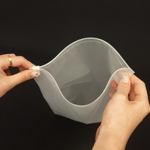 슬라이드형 PE 반투명 지퍼백 봉투 25x35