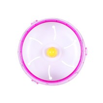 햄스터쳇바퀴햄스터 러닝 디스크 장난감 사일런트 러너 롤러 골든 베어 고슴도치 휠 운동 액세서리 4, 01 암갈색_04 12cm