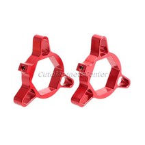 가와사키 호환 튜닝파츠 닌자 엔진 사이드 범퍼 2pcs 14171922mm 오토바이 cnc 알루미늄 포크 예압 조정기 스즈키 gsxr 1000 yzf r1 kawasaki 용, 22mm 레드