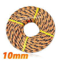 안전로프 10mm*115m 타이거로프 캠핑 공사 건설현장 밧줄, 1개