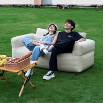 샤오미 8H 3인용 캠핑 아웃도어 에어소파 야외170*83*74cm Air Lock 500kg 하중, 그레이, 1개