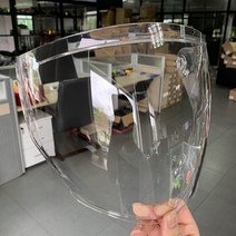 KYT NFJ에 적합한 KYT 하프 헬멧 선 바이저, Clear