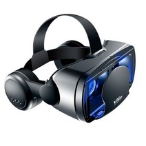 VR VR기기가상 현실 3D VR 안경 헤드셋 스마트 헬멧 풀 스크린 비전 와이드 앵글 렌즈 컨트롤러 바이어, 한개옵션1, 01 VRG-Ear