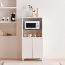 히트가구 [착불] E7240 수납 렌지대 600 1color, 화이트