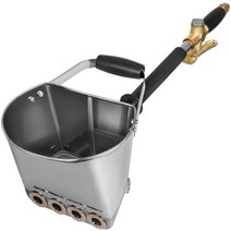 고압분사 스프레이건 vevor 박격포 분무기 건 4-jet 3kw 벽 치장 벽토 삽 건, 남빛