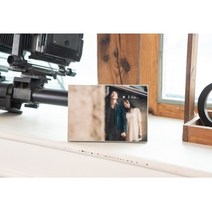 없음 아크릴액자 소형 미니 가족 아기 웨딩액자 탁상용액자 포토테이블용, 실버