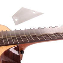 기타베이스 넥 노치 스트레이트 에지 레벨링 눈금자 프렛 로커 Luthier 도구 기타 베이스 넥 노치 스트레이트 에지 레벨링, [1] 은