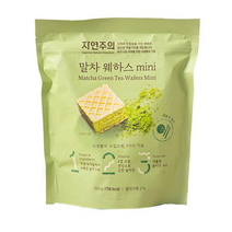 자연주의 말차 웨하스 미니 150g, 1개