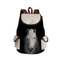 승마가방 승마 부츠가방 용품 헬멧 보관 배낭 Backpacks For Students High Capacity Horse Giraffe Elephant Printed Women&, 03 sj5762 Animal
