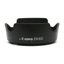 국산 캐논 EW-63C 호환 렌즈 후드/EF-s 18-55mm F3.5-5.6 IS STM 신형번들 렌즈후드/EW63C/신형 번들후드