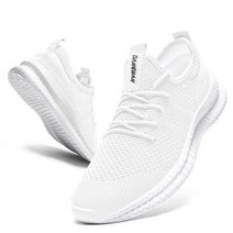 탕파기 남성 운동화 레이스 업 가볍고 편안한 통기성 Tenis Masculino Zapatillas Hombre, 06 WHITE_04 43