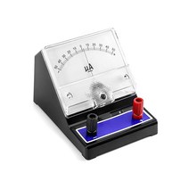 QWORK 검류계 듀얼 레인지 +/-50-0-50µA DC 무빙 코일 전류계 1팩