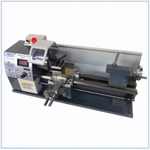 소형 탁상 WM210V 디지털 메탈 선반/850W 브러시리스 모터 올 기어 스핀들 홀 + 125mm 척 미니 선반 기계, 한개옵션0