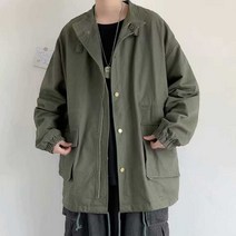 남성 면자켓 오버핏 여행 간절기 데이트 패션 스타일