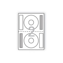 CD DVD용라벨 IS-3642P 20매 한국폼텍, 없음