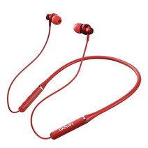 레노버 블루투스 이어폰 lenovo xe05 5.0 무선 헤드폰 스테레오 방수, 빨간색