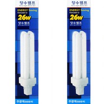 삼파장 전구 26W 주광색 램프 화장실등 욕실등 3파장 형광등 방등교체 백열 형광등교체 장스탠드거실조명 백열조