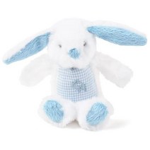 Oscar Newman 910086 Bunny Woodland Baby Pipsqueak 동물 작은 장난감 강아지용 17.8cm7인치 블루, 블루.