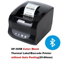 라벨 프린터 바코드 네임스티커 기계 휴대용 라벨기, 365b 블루투스 USB, 협력사, EU 플러그