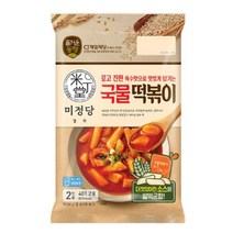 CJ더마켓 황금 레시피 밀키트 즉석 식품 홈파티 편의점 휴게소 즐거운동행미정당 국물떡볶이 튀김 매운 오뎅 국물 가래떡 로제 밀떡 치즈 401.2G, 24개