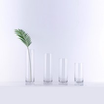 무게감 있는 고급 대형 유리화병
