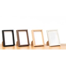 a4 a3 20r 다양한 사이즈 나무액자 틀 웨딩 결혼식액자제작 벽걸이 상장, 내추럴