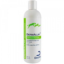 고양이와 개를 위한 Dechra DermAllay 오트밀 샴푸 12온스