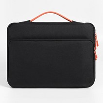 생활방수 수납공간 넉넉한 노트북 16인치 노트북 가방 노트북 파우치, 블랙