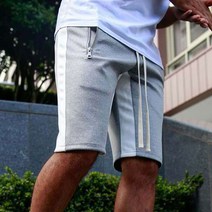 남자 츄리닝 지퍼반바지 조깅바지 5부바지 밴딩팬츠 운동복 테스복 반 조거팬츠 츄리닝 바지