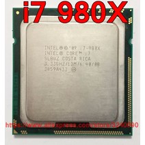 I77700 기존 인텔 CPU 코어 i7980X 프로세서 익스트림 에디션 i7 3.33GHz 12M 6 LGA1366, 한개옵션0