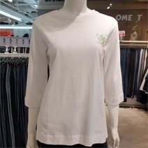 BANGBANG SH01 여자 면 7부 티셔츠 CTI103-S80