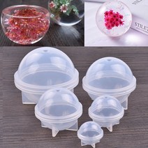 레진 아트 공예 재료 조각 수제 에폭시 실리콘 금형 행성 볼 공예 금형, 60mm 3d 플래닛 볼