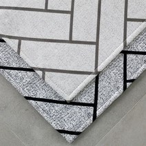 주방매트 리앤데코 방수 헤링본 러그 200x270cm