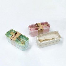 전자레인지용 피크닉 런치박스 2단 도시락통 DD-11153, 본상품선택, 베이지