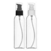 [허브스프레이샵] 플라스틱 에센스용기 모음10ml~400ml, 200ml, 투명용기 검은색캡