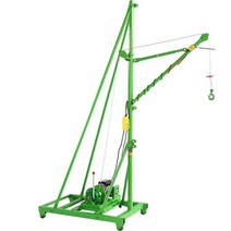 소형 이동식 크레인 겐트리 타워 화물차 핸드 유압, 클러치 300kg 30미터 1800W