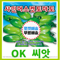 [OK씨앗] [샤인머스켓토마토] 방울토마토씨앗 종자(오케이씨앗), 1개