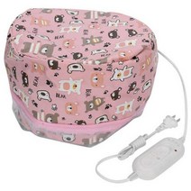 헤어스파 전기헤어캡 헤어전기모자 헤어스팀기 전기 헤어 가열 캡 조절 가능한 오일 트리트먼트 스티머 모자 분리형 헤어 케어 도구 미용실 이발소 용품, CN 220V