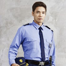 (TBUC) TB-19-01 긴팔 경비복 경비옷 경찰복 작업복