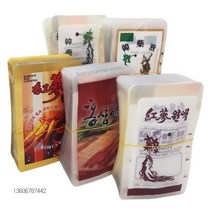 레토르트파우치 홍삼액파우치 한약파우치 홍삼포장지 홍삼비닐파우치 한약봉지 파우치팩 100장, 한약액파우치(인삼)