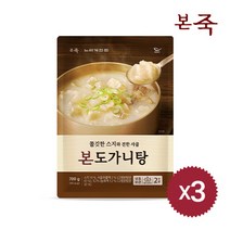 [본죽] 본 도가니탕 5팩, 5개입, 700g