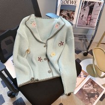 간호 원피스에어울리는 가디건 카디건 여성 데일리 뜨개 자켓 코디 아우터