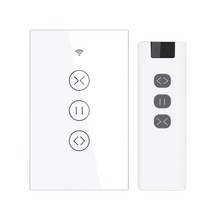 워크인스위치 us eu wifi rf433 smart touch 커튼 롤러 모터 릴레이, 키트 3