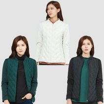 여성 하이브리드 심리스 경량 패딩 스윙 점퍼 [3컬러]