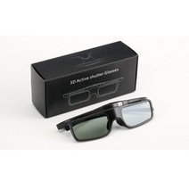 VR VR기기3D 블루투스 안티 블루 라이트 안경 셔터 USB 충전 엡손 홈 시네마 프로젝터 삼성 소니 파나소닉, 한개옵션1, 01 Black