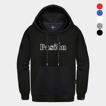 진마니아 페이션 후드티셔츠 남성 여성 공용 빅사이즈 M 4XL 오버핏 박스티 루즈핏 커플 면티 단체티 블랙 그레이 화