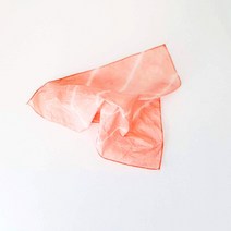 DIY KIT 손수건 천연염색 소목 10인 35cmx35xm 엠보손수건