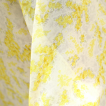 국내산원단 폴리 100 쉬폰이예요 [열매] 커튼만들기 비치는원단 오더사라, 노랑