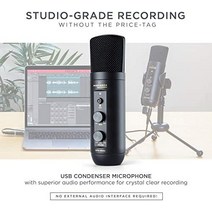 유튜브 방송 마이크 미국 Marantz Professional MPM-4000U 팟캐스트 - 팟캐스트-630615, 붐 암이 있는 USB 마이크